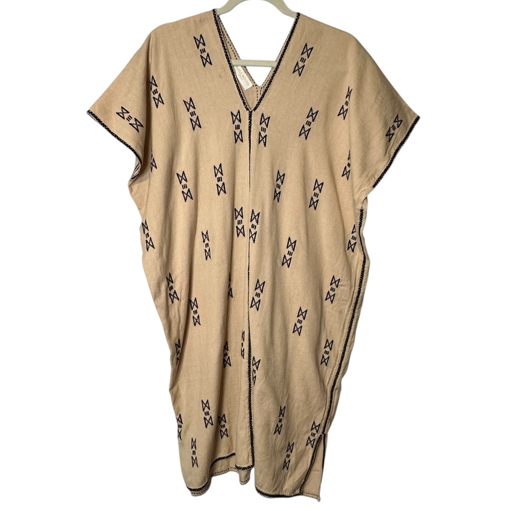Kukul Boutik Merida Mexico Kaftan Embroidered Artisan Artsy Aztec Resort‎ Hippie